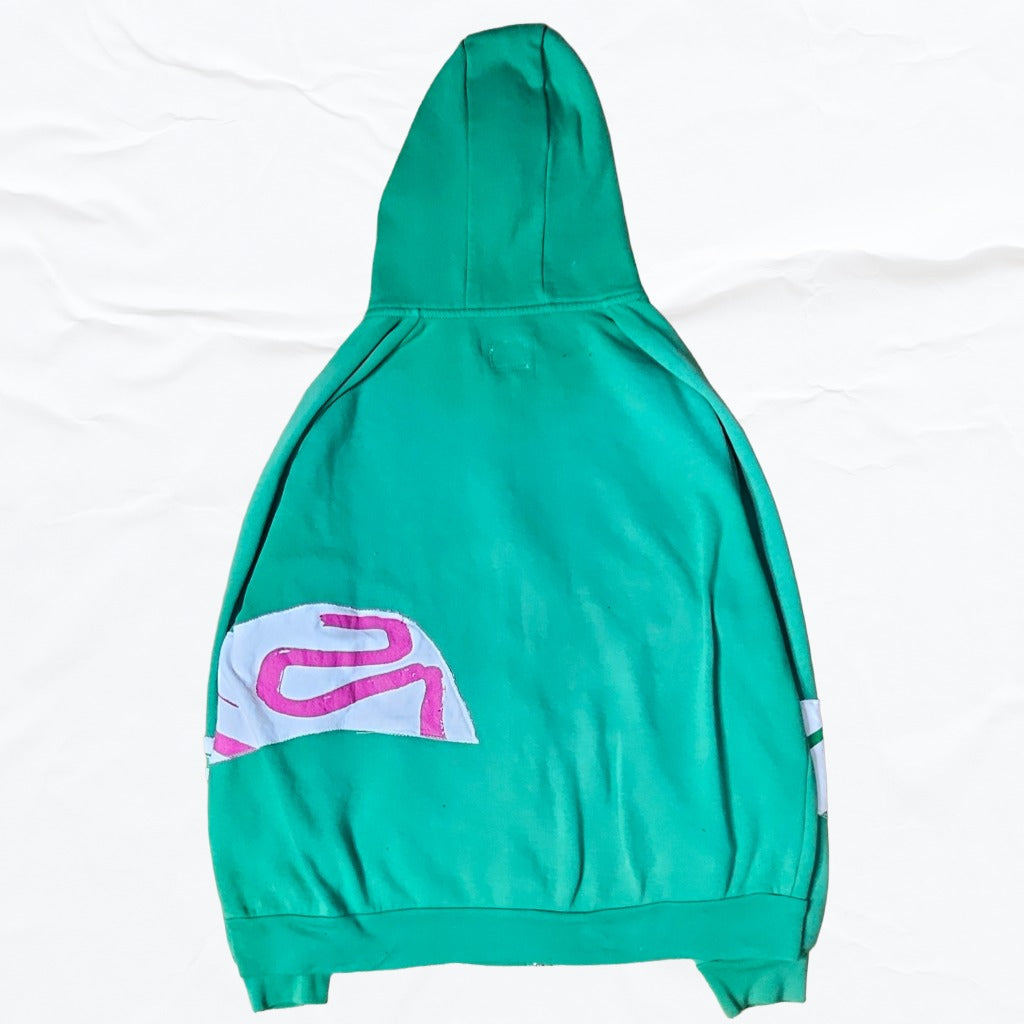 The Green Zip Hoodie [2XL]